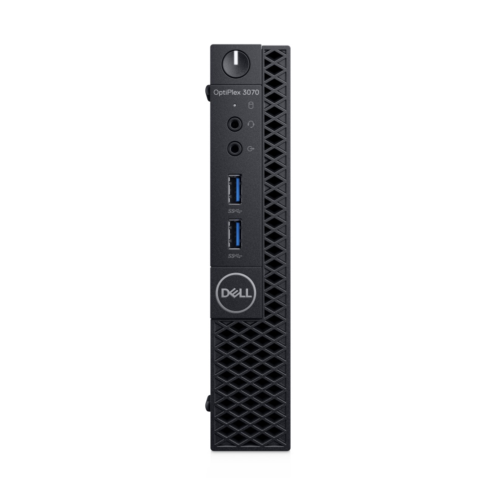 Mini PC Dell OptiPlex 3070, Intel Core i3-9100T 3.10GHz, 4GB, 500GB, Windows 10 Pro 64-bit ― Teclado en Inglés