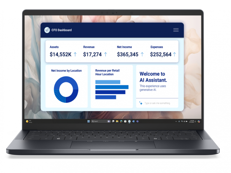 Laptop Dell Pro PC14250, 14" 1920x1200, Intel Core Ultra 7 255U, 16GB, 256GB SSD, Windows 11 Pro, Inglés