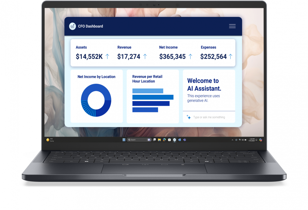 Laptop Dell Pro 14 PC14250, 14" 1920x1080 Full HD, Intel Core Ultra 7 255U, 32GB, 1TB SSD, Windows 11 Pro, Inglés