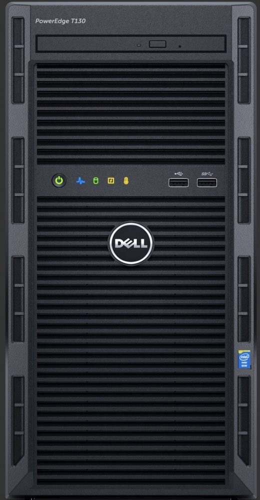 Servidor Dell PowerEdge T130, Intel Xeon E3-1225V5 3.30GHz, 8GB DDR4, 1TB, 3.5'', SATA, Mini Tower - no Sistema Operativo Instalado