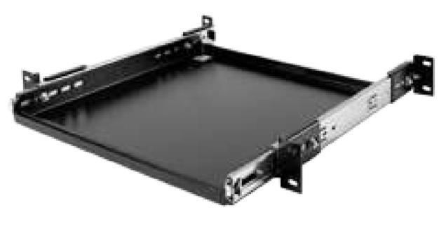 Derrant Charola Fija para Montaje en Rack 1.5U, 19", Negro