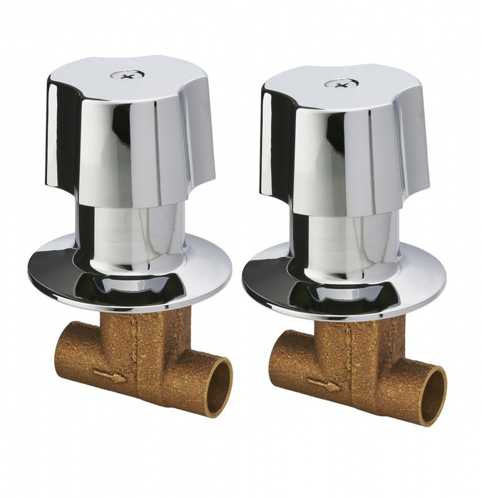 Dica Juego de Llaves para Empotrar 4652, 1/2", Cromo