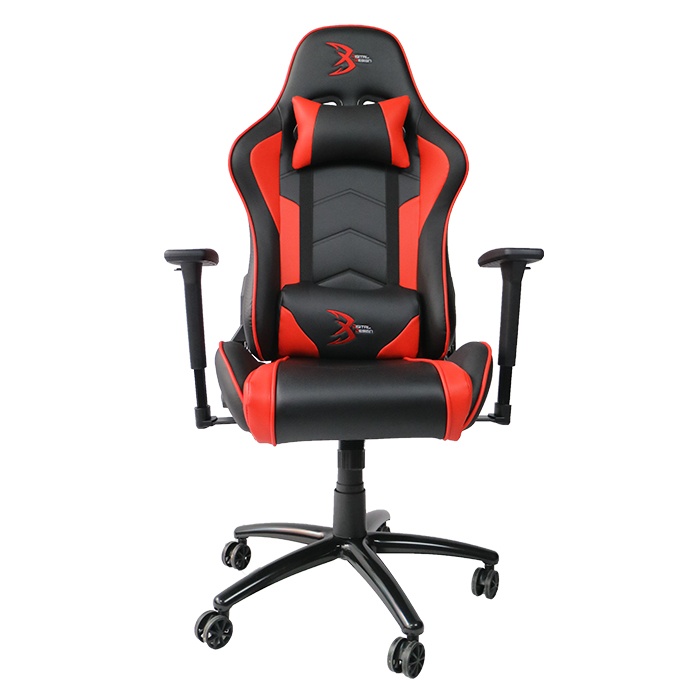 Digital Design Silla Gamer Legend Red, Negro/Rojo
