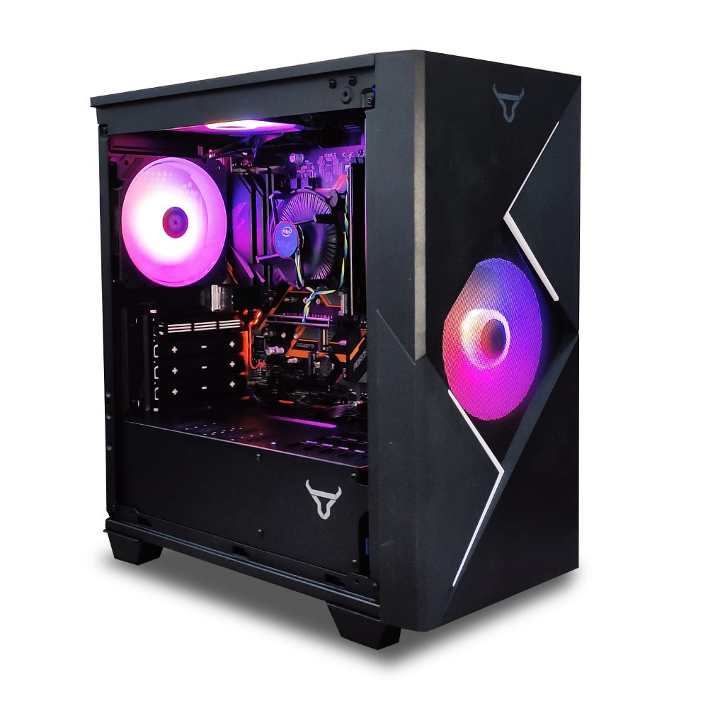 Computadora Gamer Digital Master PC GAMER MEDIA V1.4, Intel Core i5-9400 2.90GHz, 8GB, 240GB SSD, Windows 10 Prueba
