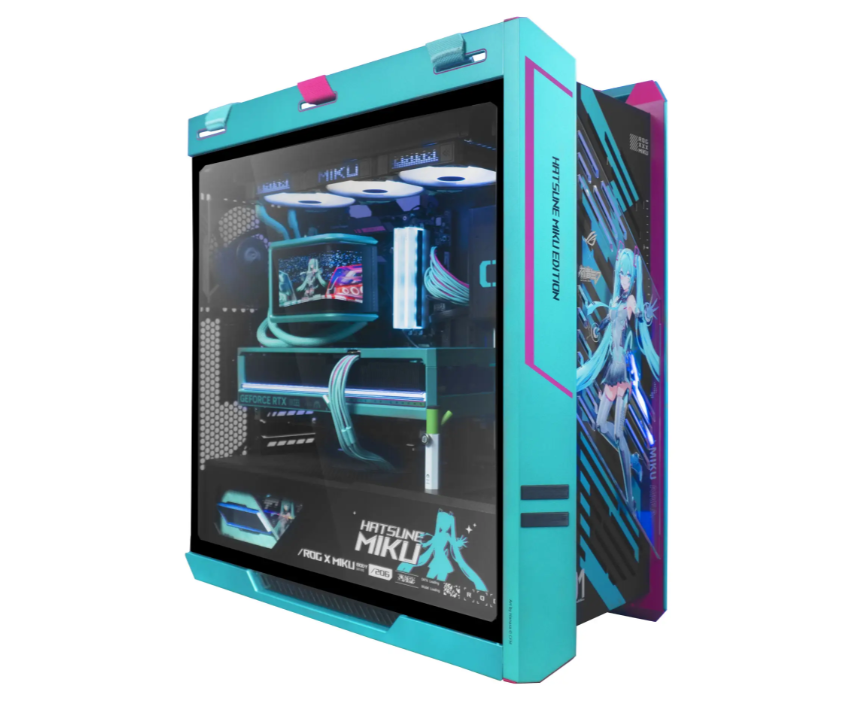 Computadora Digital Master Pc ROG X MIKU V1.0, AMD Ryzen 7 9700X, GeForce RTX 5080, 32GB, 2TB SSD, Windows 11 Pro