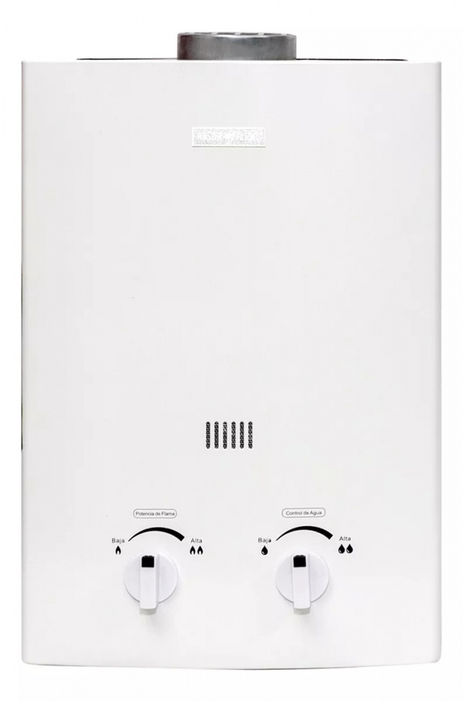 Disa Calentador de Agua CIR-6, Gas L.P, 4 Litros/Minuto, Blanco
