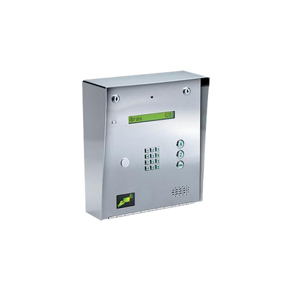 DoorKing Interfon 1835-090, Altavoz, Alámbrico, Plata