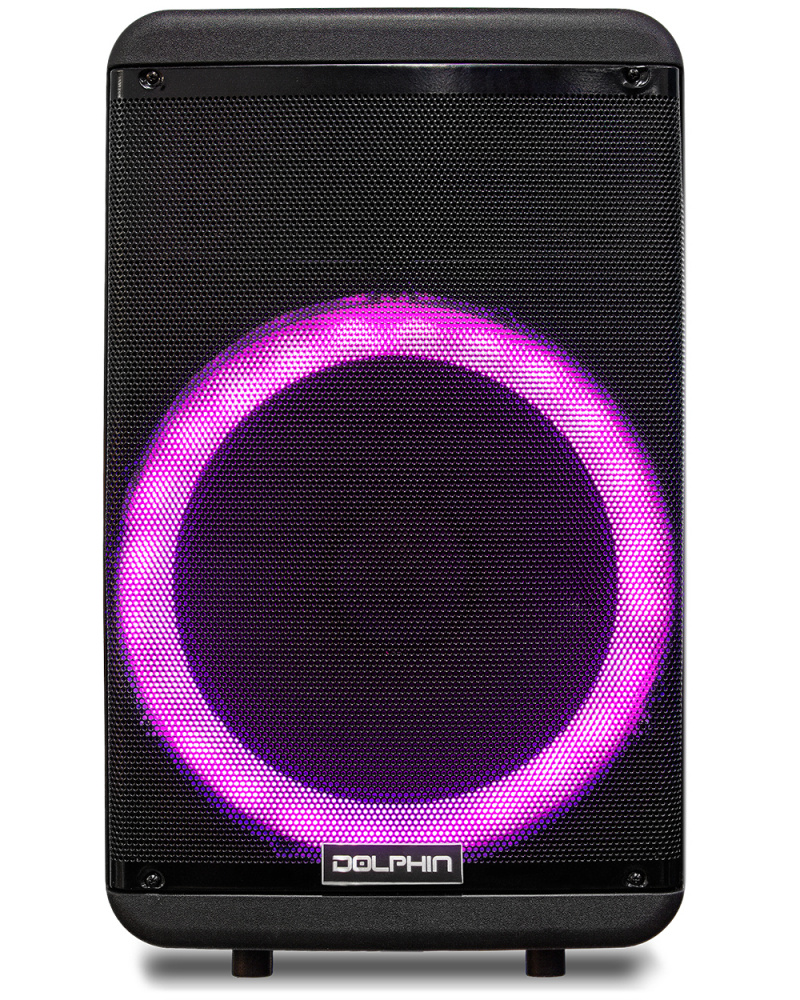 Dolphin Bocina SP-1600RBT, Bluetooth, Alámbrico/Inalámbrico, 3600W RMS, USB, Negro