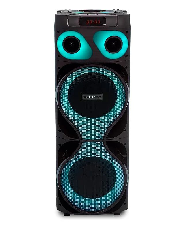Dolphin Bocina SP-2150RBT, Bluetooth, Alámbrico/Inalámbrico, USB, 4500W RMS, Negro