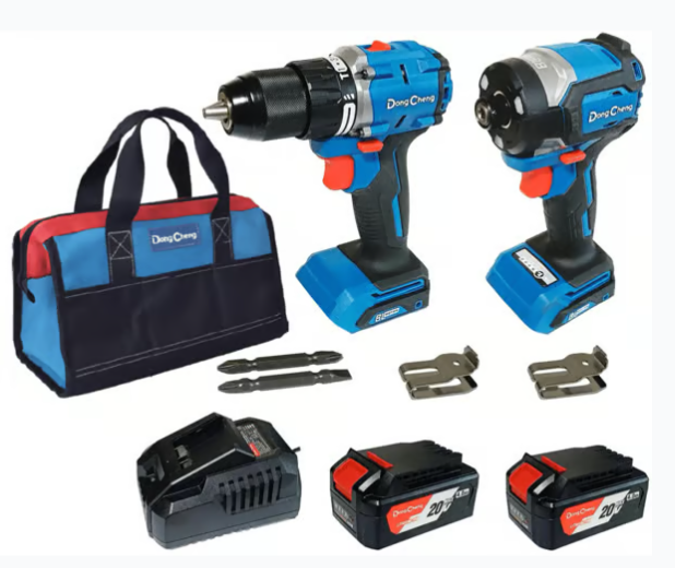 Dong Cheng Taladro de Batería DNG-KTP01, Reversible, 1/2"