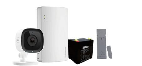 DSC Kit Sistema de Alarma SEM300, Alámbrico, 2 Zonas de Alarma, 1 Sensor de Movimiento, 1 Sensor Puerta/Ventana, sin Panel de Control