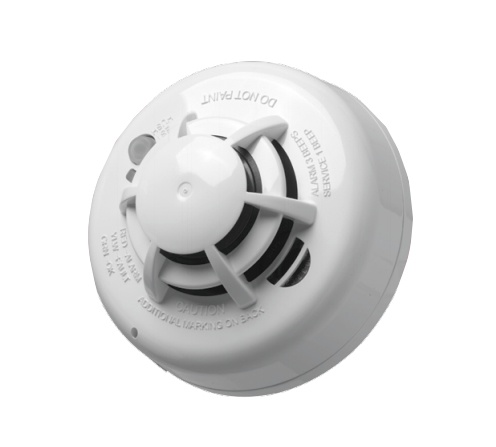 DSC Detector de Humo WS4936, Inalámbrico, Blanco