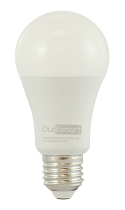 DuoSmart Foco Inteligente LED S10, Wi-Fi, RGB, Base E27, 9W, 750 Lúmenes