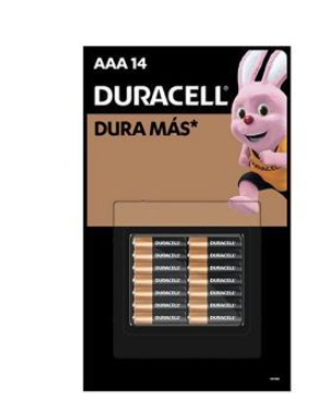 Duracell Pila AAA, 1.5V, 14 Piezas