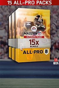Madden NFL 17 15 All Pro Pack Bundle, Xbox One ― Producto Digital Descargable