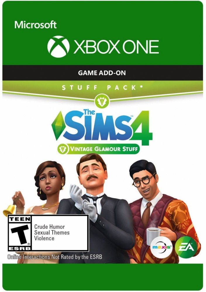 The Sims 4: Vintage Glamour Stuff, Xbox One ― Producto Digital Descargable