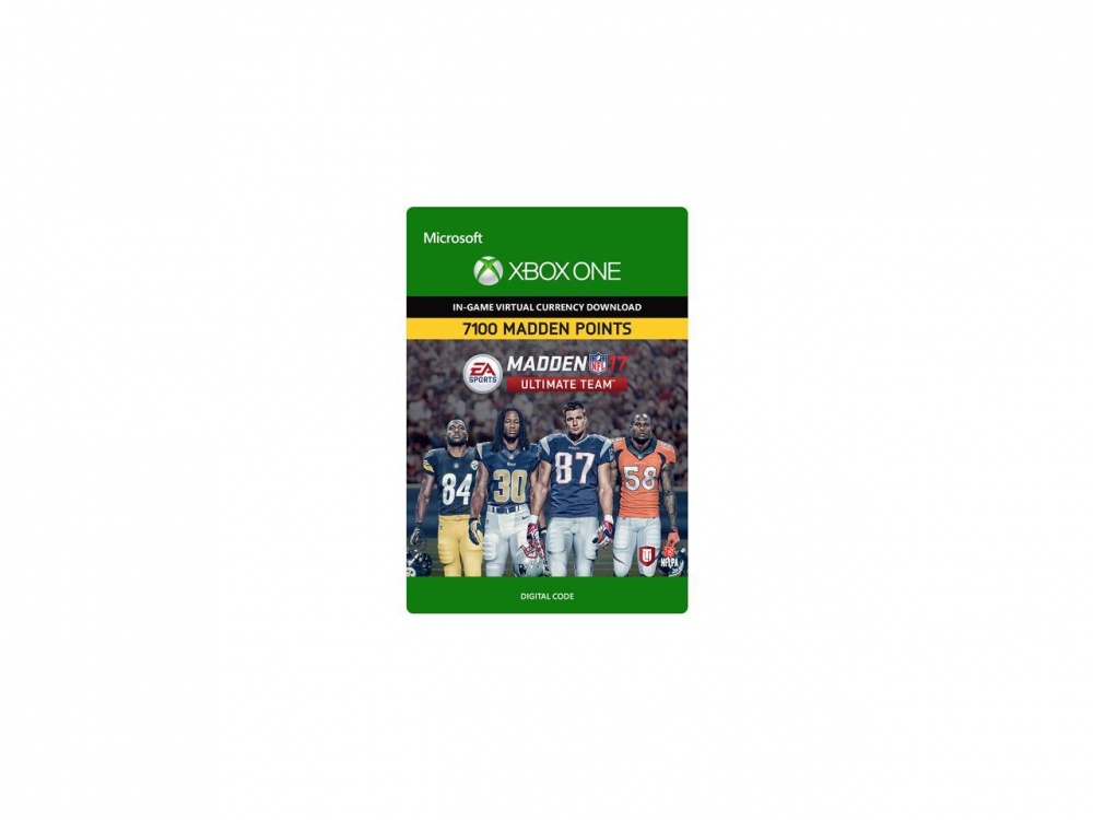 Madden NFL 17, 7100 Puntos, Xbox One ― Producto Digital Descargable