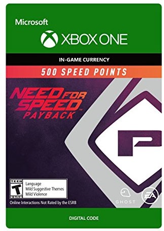 Need for Speed Payback, 500 Puntos, Xbox One ― Producto Digital Descargable