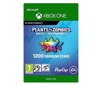 Plants vs. Zombies: Battle for Neighborville: 1200 Rainbow Stars, Xbox One ― Producto Digital Descargable