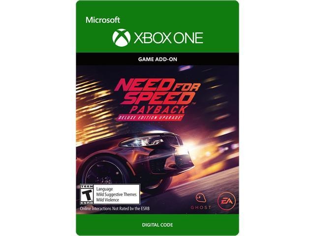 Need for Speed: Payback Edición Deluxe Upgrade, Xbox One ― Producto Digital Descargable
