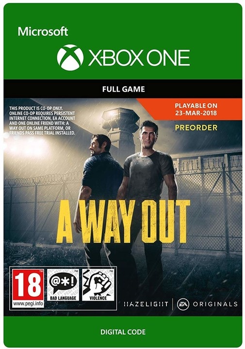 A Way Out, Xbox One ― Producto Digital Descargable