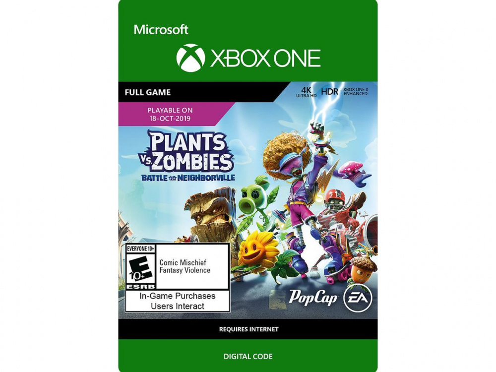 Plants vs. Zombies: Battle for Neighborville: Standard Edition, Xbox One ― Producto Digital Descargable