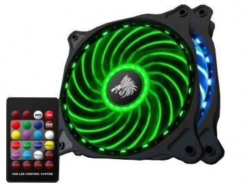 Kit Eagle Warrior RING RGB, 2 Ventiladores 120mm + Controlador