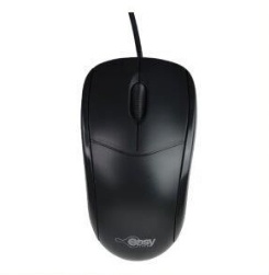 Mouse Easy Line Óptico EL-994121, Alámbrico, USB, 1200DPI, Negro