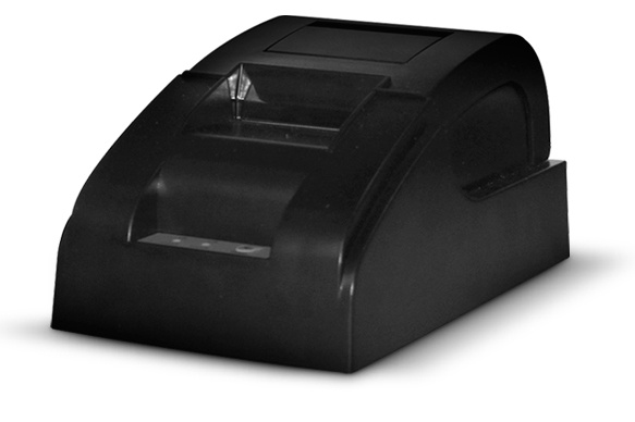 Black Ecco BE90, Impresora de Tickets, Térmica Directa, Alámbrico, USB + Serial, Negro
