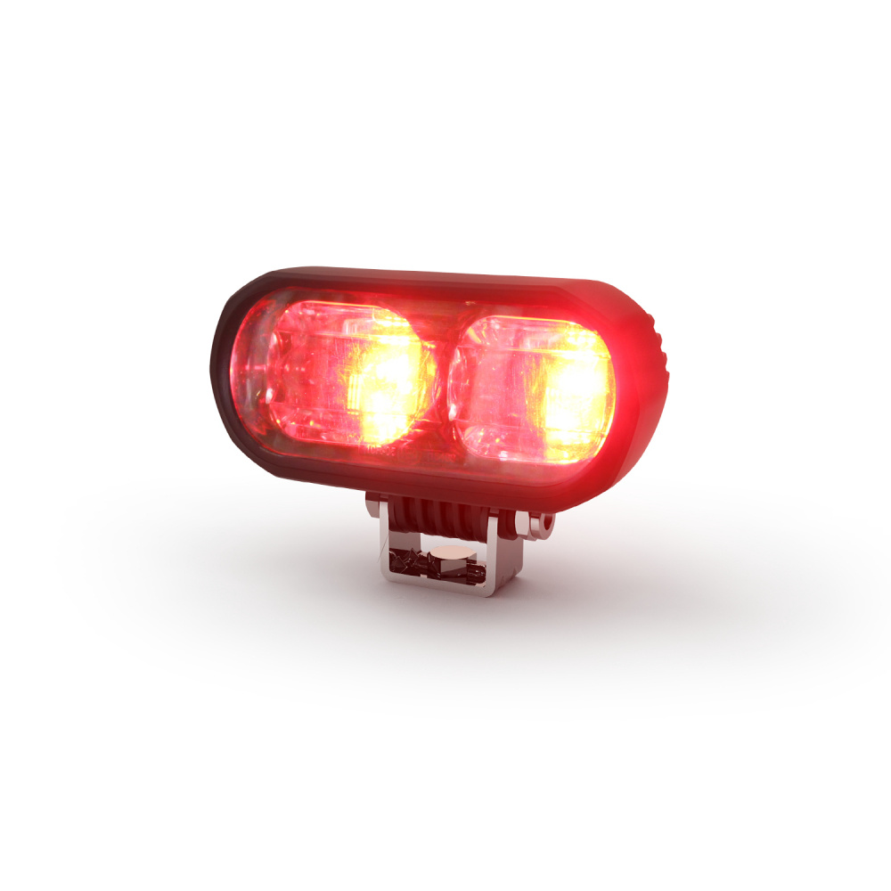 Ecco Luz de Advertencia LED EW2025R, Rojo, para Montacargas