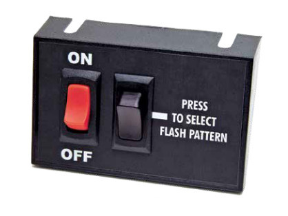 Ecco Interruptor de Luces Vehiculares SW99, Negro/Rojo