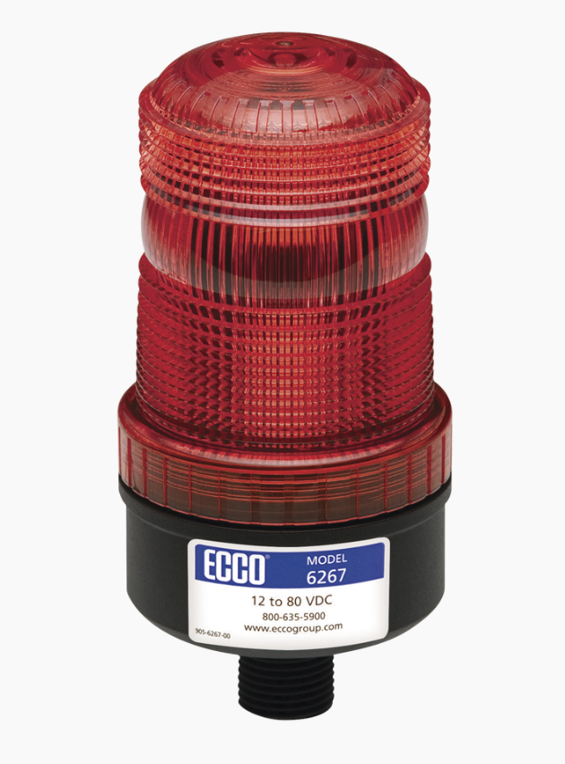 Ecco Baliza LED X6267-R, 12 - 80V, Rojo