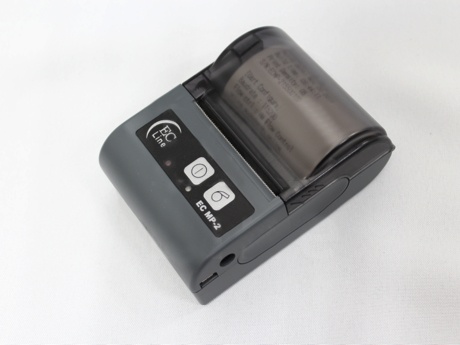 EC Line Impresora Móvil EC-MP-2, Térmica, Inalámbrico, Bluetooth 4.0, Negro