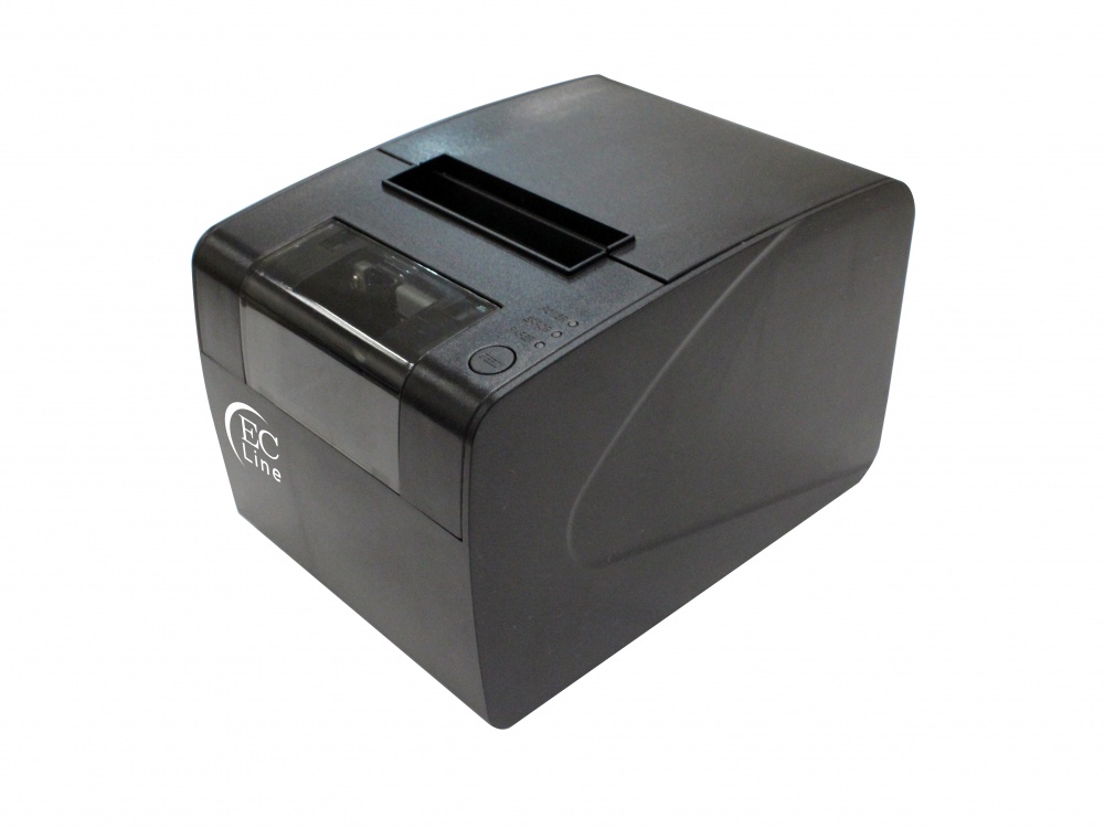 EC Line EC-PM-80250, Impresoras de Tickets, Térmica, Ethernet, Serial, USB, Negro