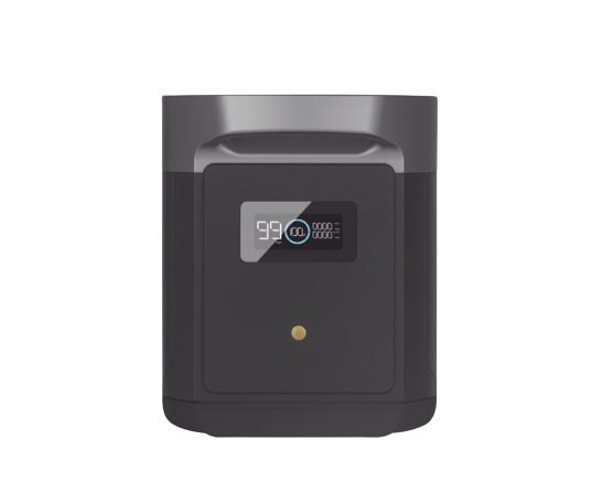 EcoFlow Batería para Estación de Carga DELTA 2 MAX, 51.2V, Negro ― Abierto