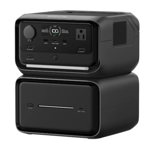 Ecoflow Estación de Carga RIVER 3, 600W, 858Wh, 2 x USB-A, 1 x USB-C, 3 Salidas