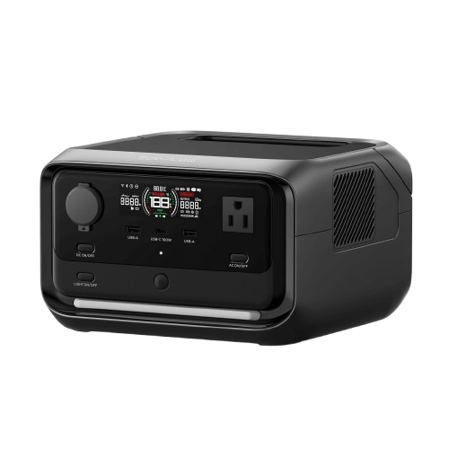 Ecoflow Estación de Carga River 3 Plus, 1.600W, 286Wh, 3 x USB-A, 1 x USB-C, 4 Salidas