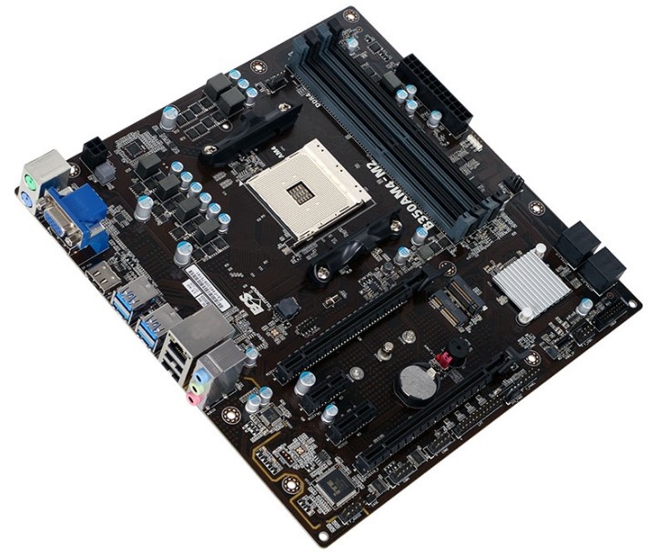 Tarjeta Madre ECS microATX B350AM4-M2, S-AM4, AMD B350, HDMI, 64GB DDR4 para AMD ― Requiere Actualización de BIOS para la Serie Ryzen 3000