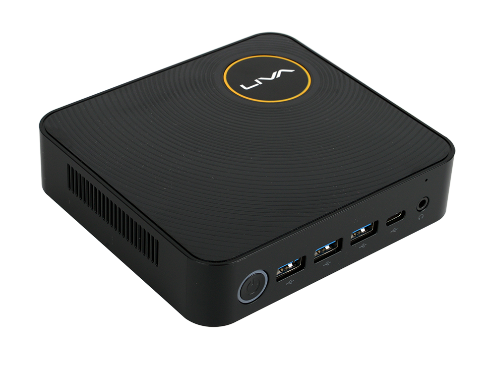 Mini PC ECS LIVA Z, Intel Celeron N3350 1.10GHz, 4GB, 64GB eMMC, Windows 10 Home