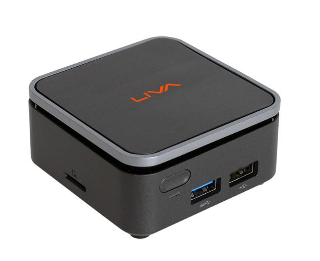 Mini PC ECS LIVA Q2, Intel Celeron N4000 1.10GHz, 4GB, 64GB eMMC, Windows 10 Home 64-bit