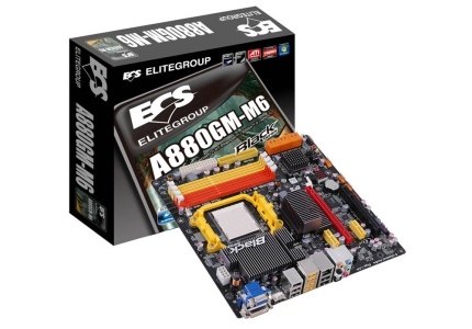 Tarjeta Madre ECS micro ATX A880GM-M6, S-AM3, AMD 880G, HDMI, 32GB DDR3, para AMD