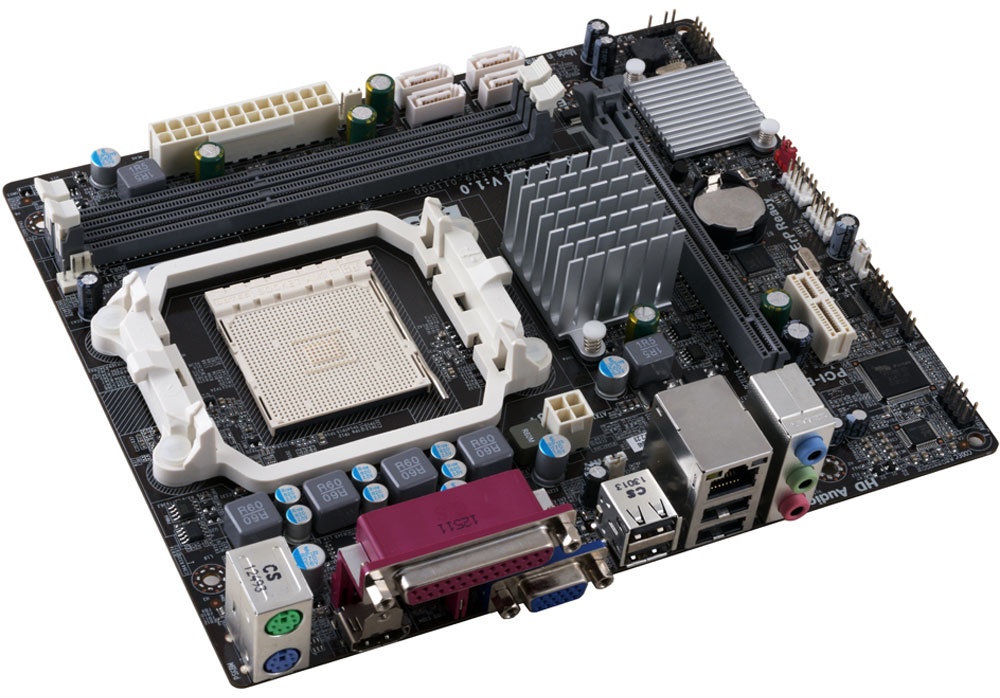 Tarjeta Madre ESC micro ATX A960M-M4 V1.0, S-AM3+, AMD 740G, HDMI, 16GB DDR3, para AMD