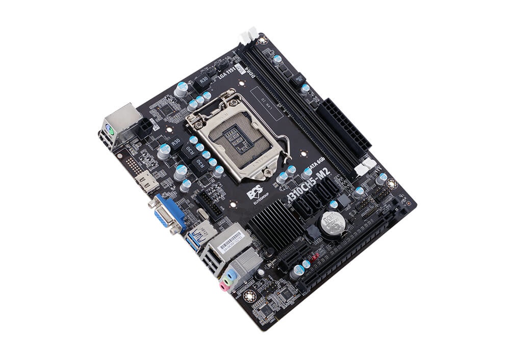 Tarjeta Madre ECS Micro ATX H310CH5-M2, S-1151, Intel H310, HDMI, 32GB DDR4 para Intel ― Compatibles solo con 8va y/o  9va Generación (Revisar modelos aplicables)