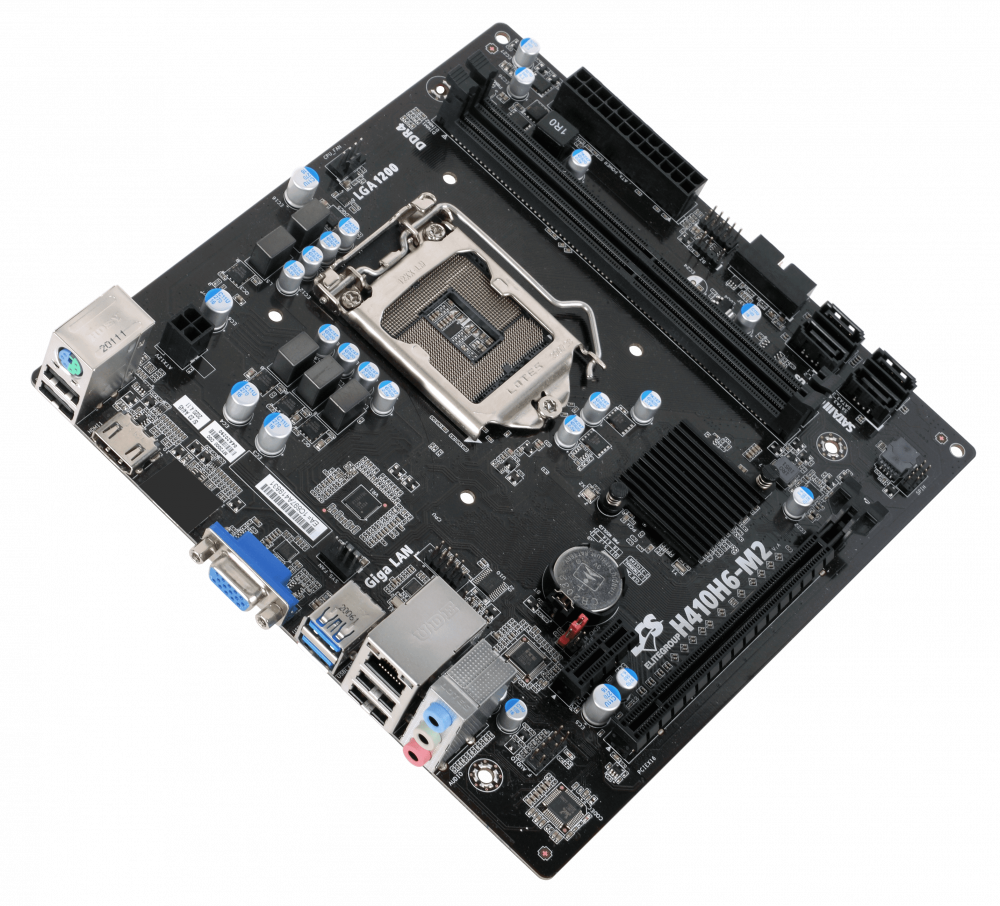 Tarjeta Madre ECS H410H6-M2, Micro-ATX, LGA 1200, Intel H410, 64GB DDR4, HDMI para Intel