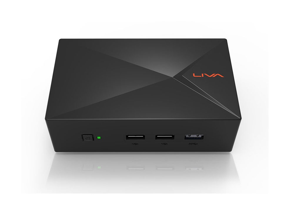 Mini PC ECS LIVA X, Intel Bay Trail-M, 4GB DDR3L, 64GB