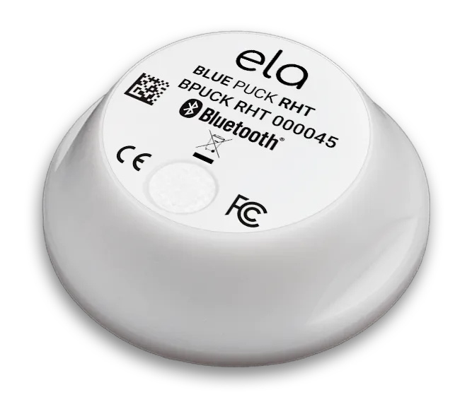 Ela Innovation Sensor de Humedad/Temperatura BLUEPUCKRHT, Inalámbrico, 0 - 90%, para Localizadores Vehiculares