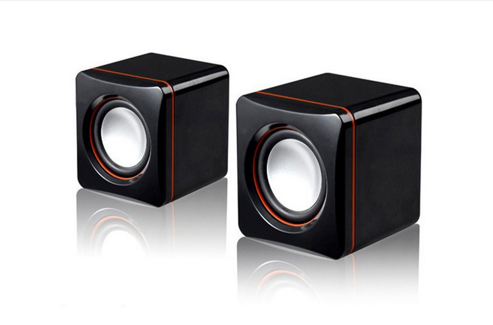 ELE-GATE Bocina para PC BC86, Alámbrico, 2.0, USB, Negro