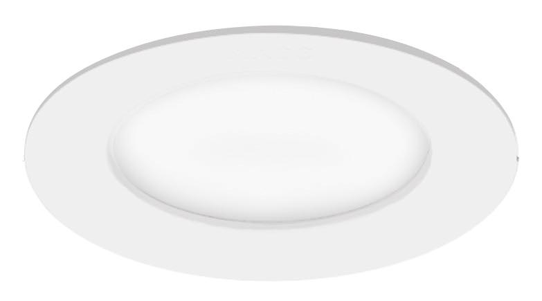 Electromag Lámpara LED para Techo Luna 11, Interiores, Luz Fría, 11W, 1100 Lúmenes, Blanco, para Casa