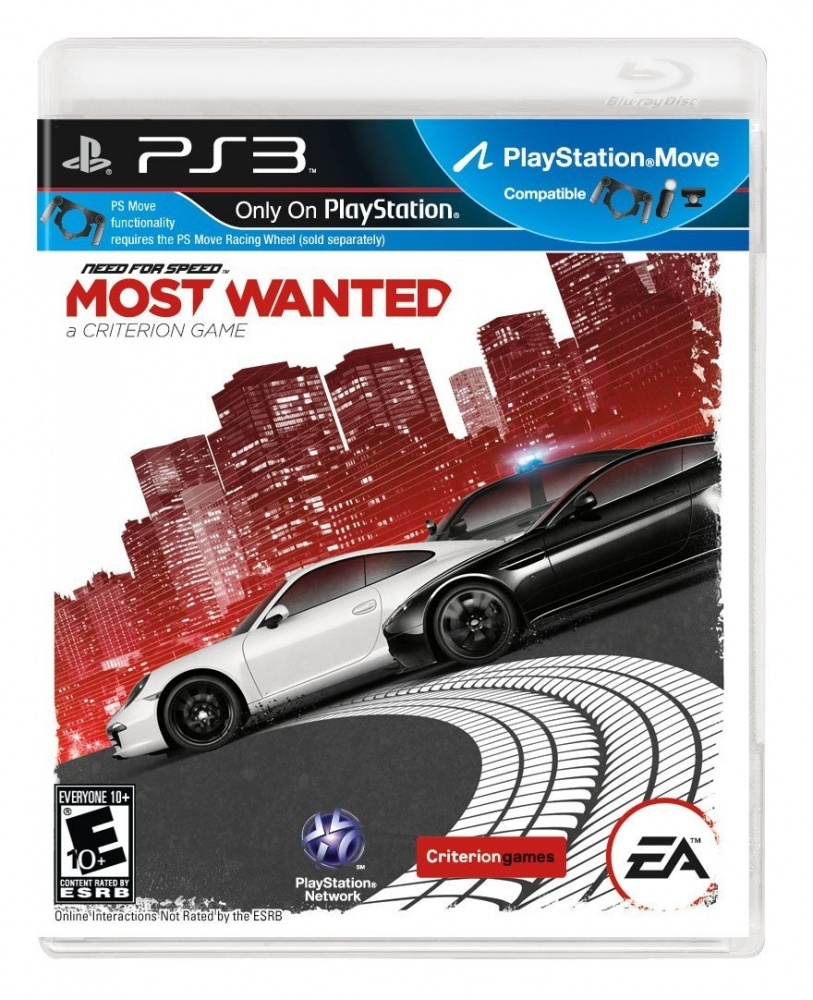 EA Need for Speed Most Wanted, PS3 (ENG/ESP)