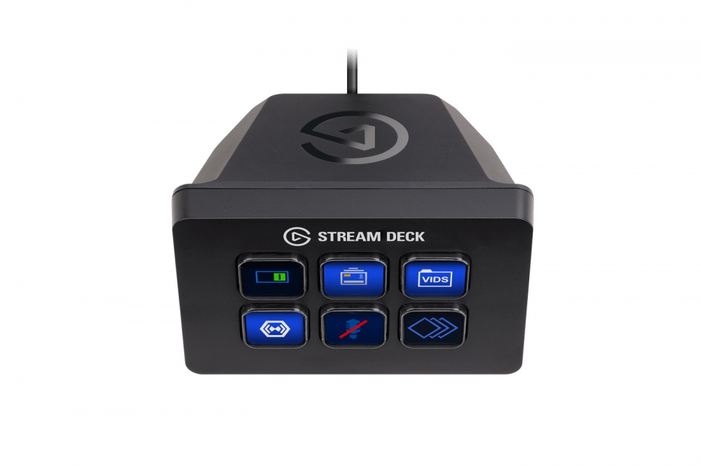 Teclado Elgato Stream Deck Mini, 6 Teclas, Alámbrico, USB, Negro